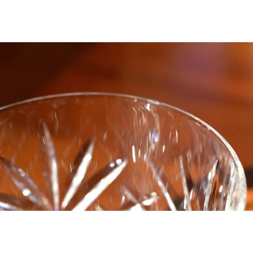 Set of 2 Gorham Crystal King Edward 